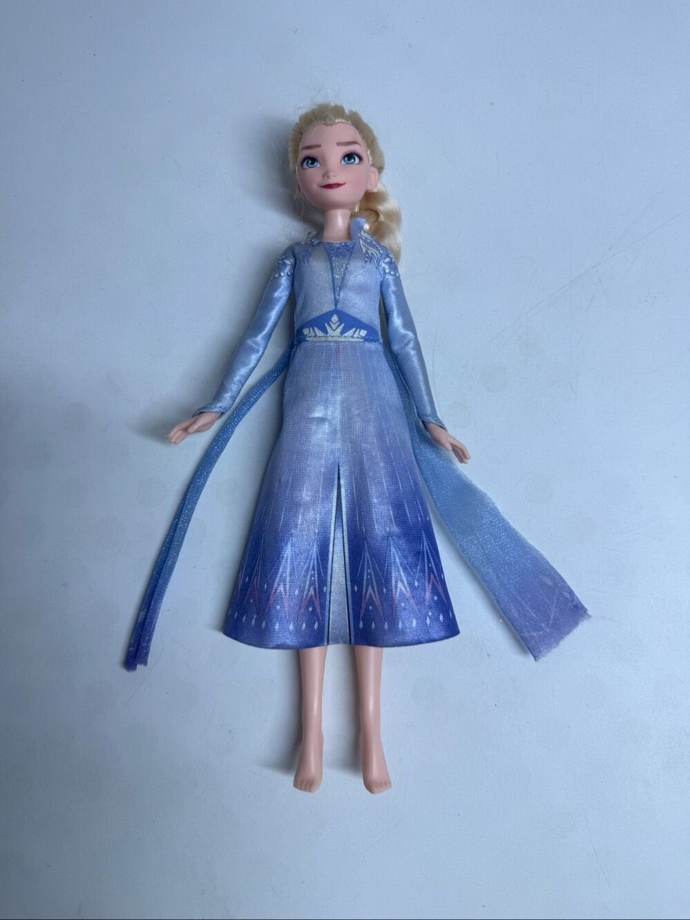 Disney Frozen Elsa Doll Blue Dress Movie Character Toy